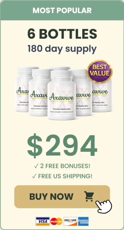 Six bottle package designed for long term use with greater savings and convenience over time